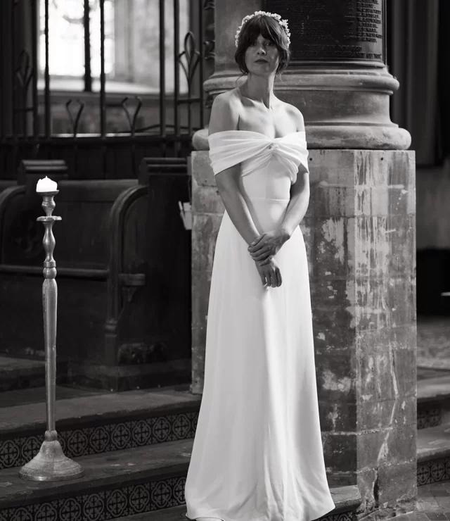 VERONE ➕ The Verone gown by @lauredesagazan the epitome of French chic . . . #themewsloves 

Model @jessica.joyce.b
Photographer @clairecoulthard.photo
Videographer @onestagproductions
Makeup @ninanorman_makeup
Hair @louisealway
Venue @themountwithout_events
