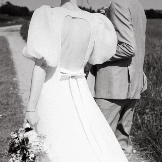 MEWS BRIDE ➕ Our beautiful bride Eleanor wearing Rome by @lauredesagazan, simply stunning . . . #themewsbrides 
Photo