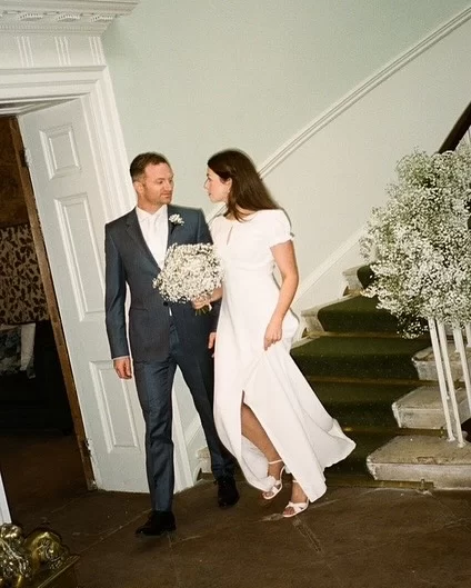 MEWS BRIDE ➕ Our beautiful bride Jenny wearing Reinhardt by @lauredesagazan - simply stunning . . . #themewsbrides