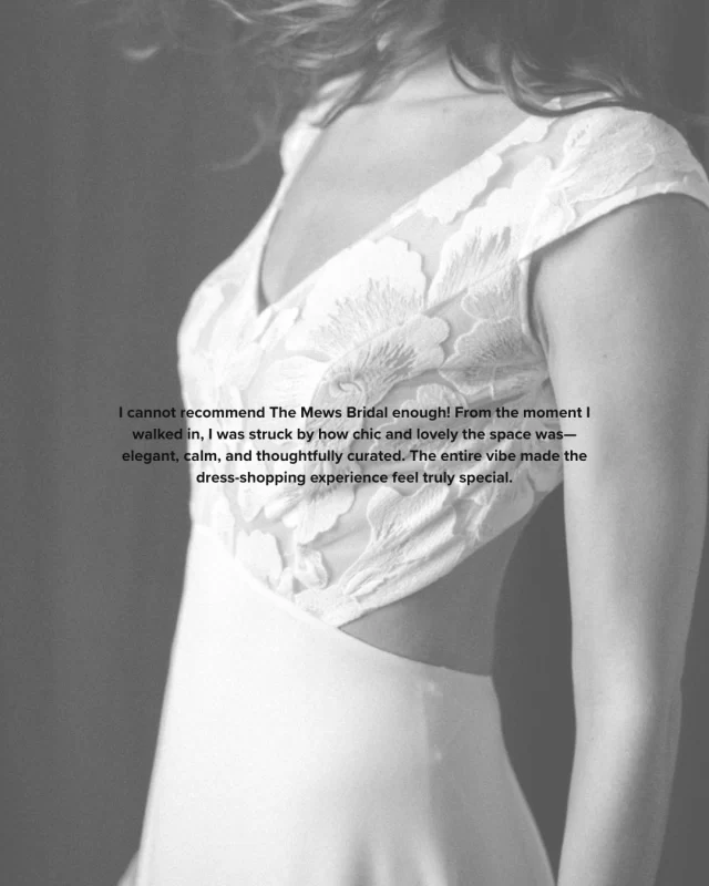 WHAT OUR BRIDES SAY ➕ French-inspired. Fashion-led.
Designed for the bride who understands style.
Private bridal appointments now open . . . #themewsloves
