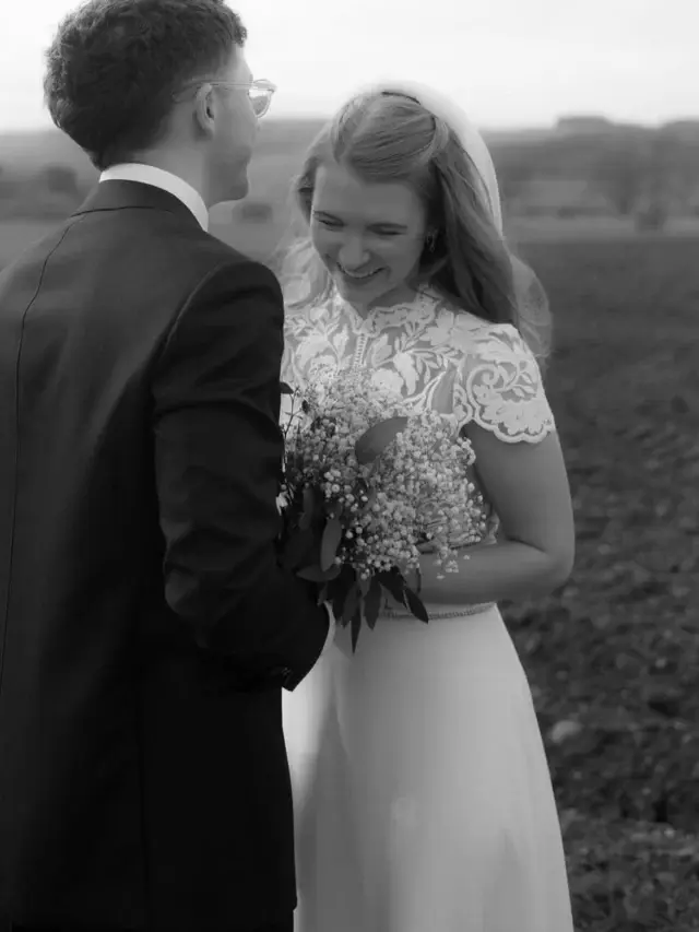 MEWS BRIDE ➕ Our beautiful bride Lauren wearing the Berthe gown by @mademoiselle_de_guise - très jolie. . . #themewsbrides 

Photo @sarahjanefergusonphotography